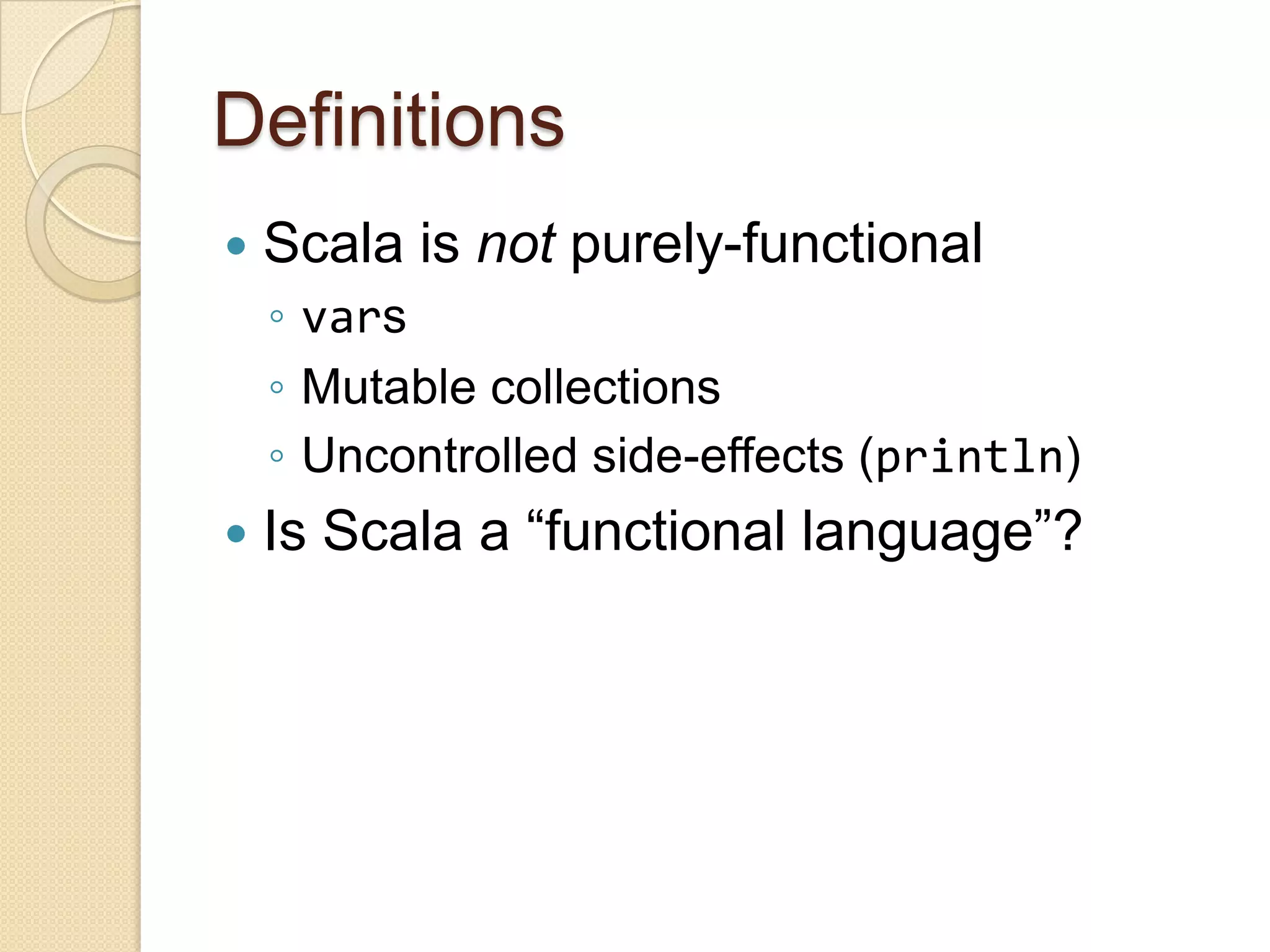 Practically Functional