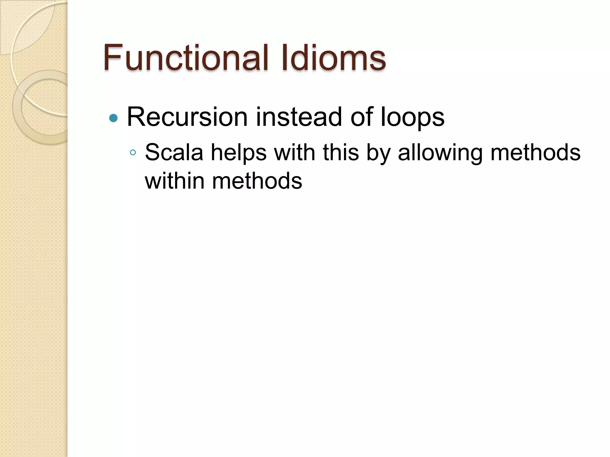 Practically Functional