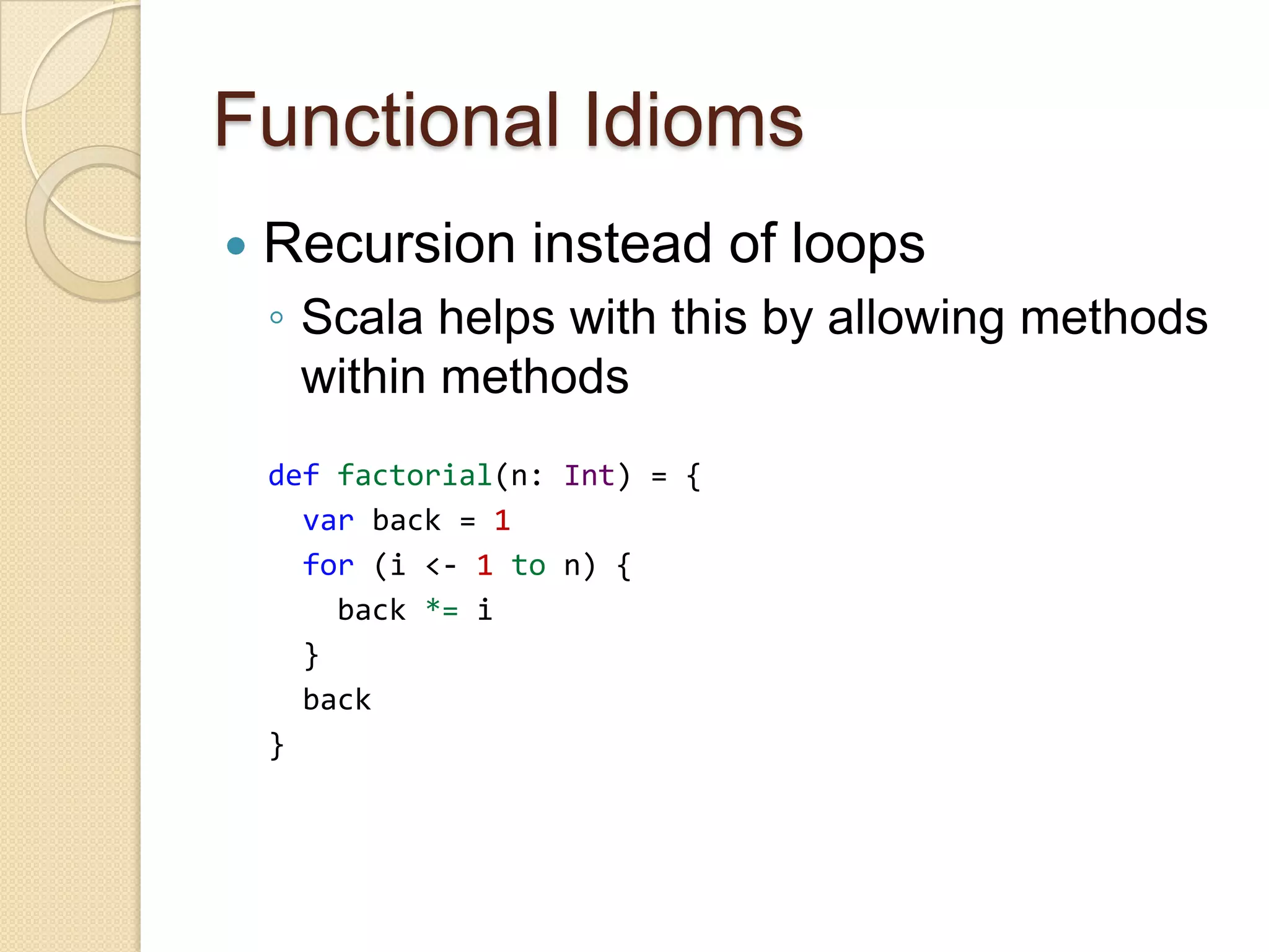 Practically Functional