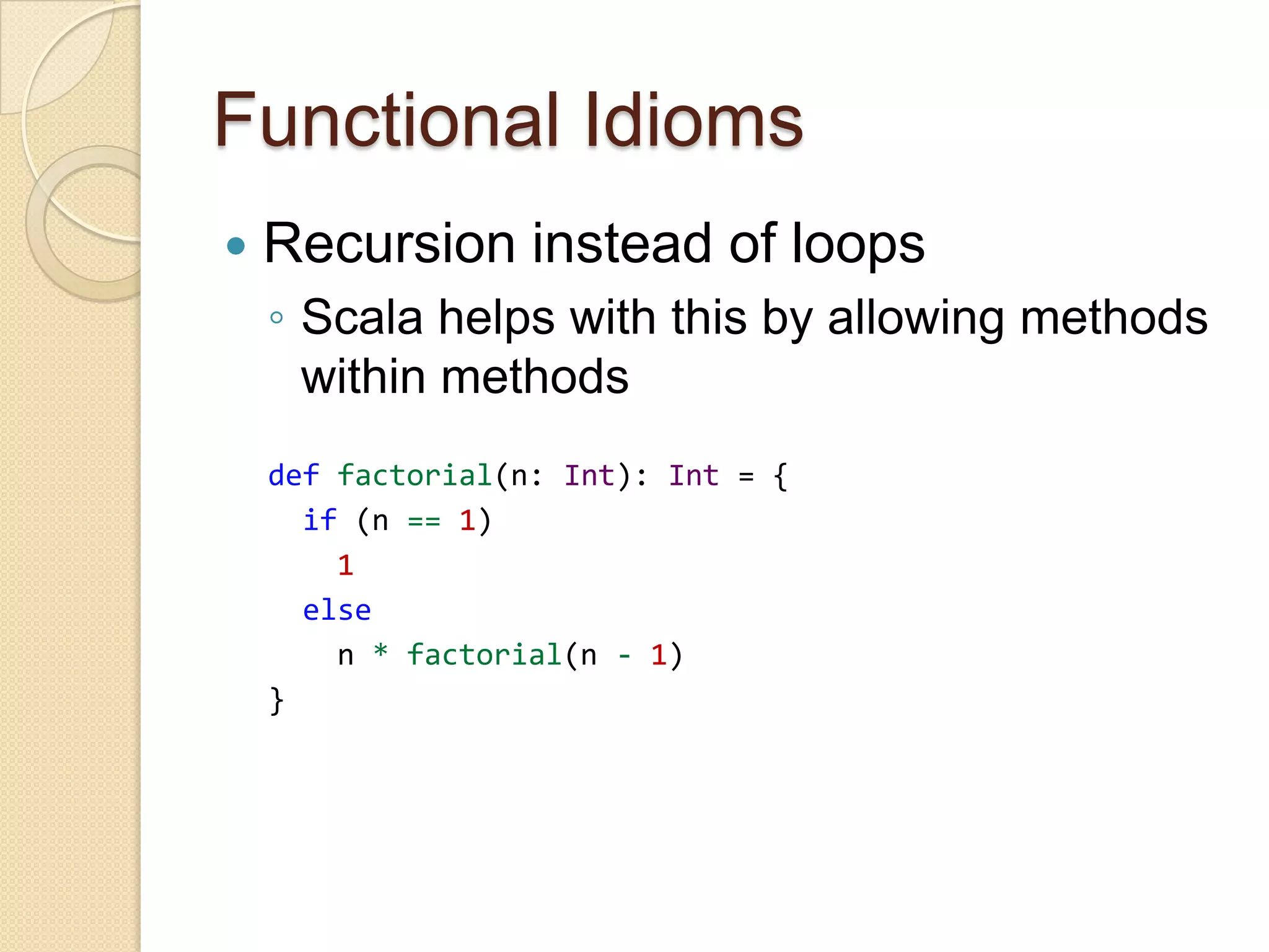 Practically Functional