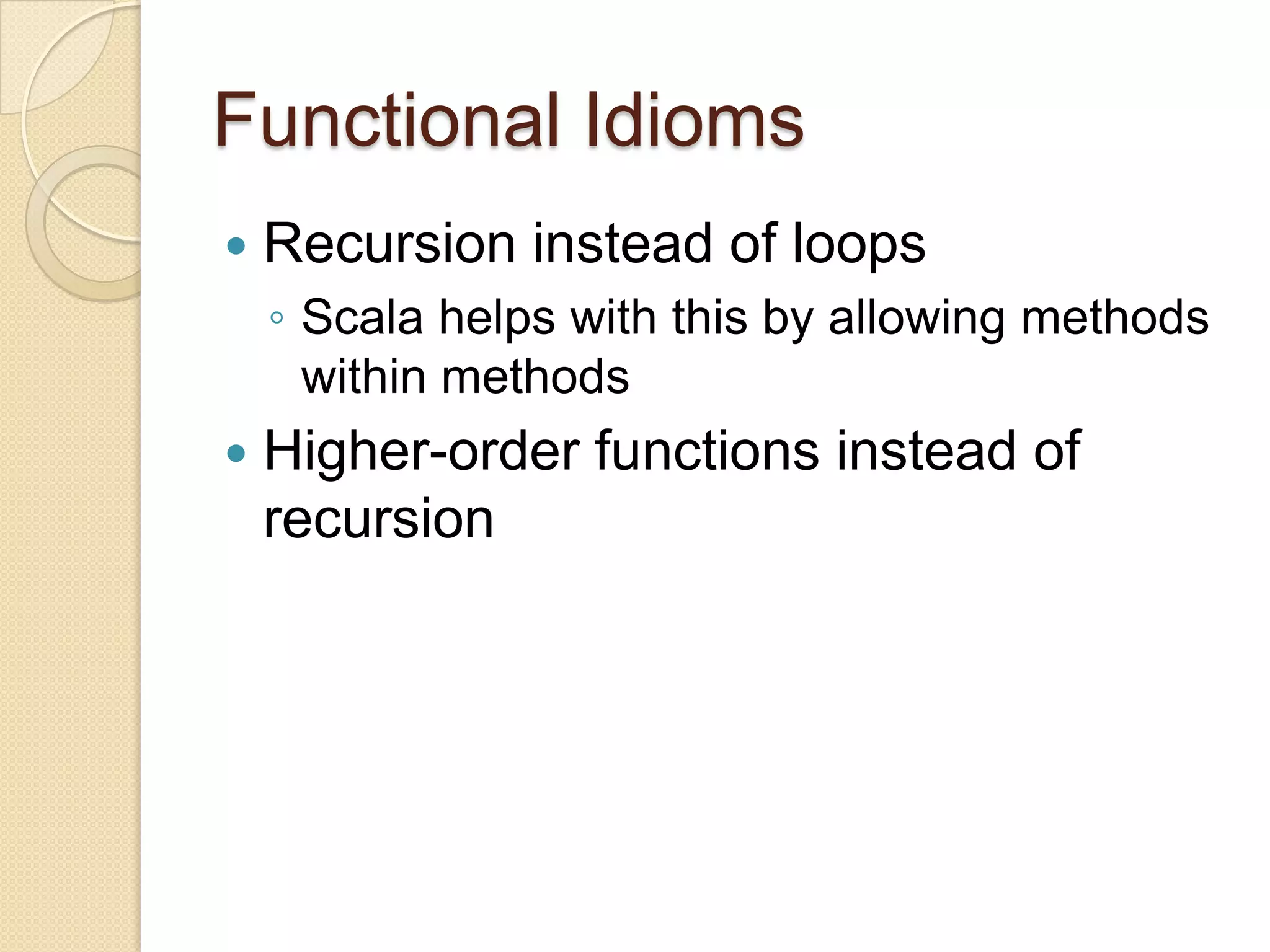 Practically Functional