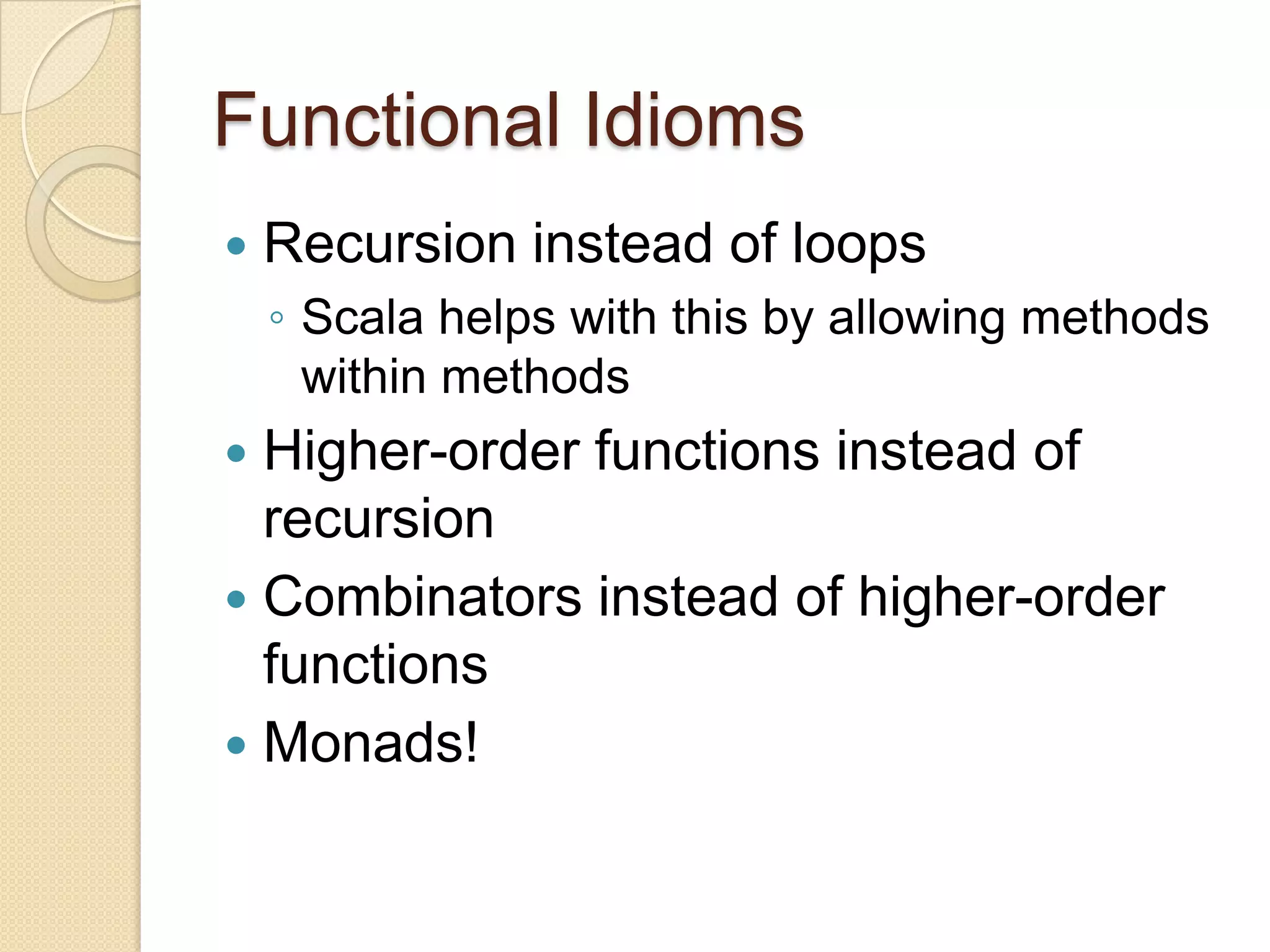 Practically Functional