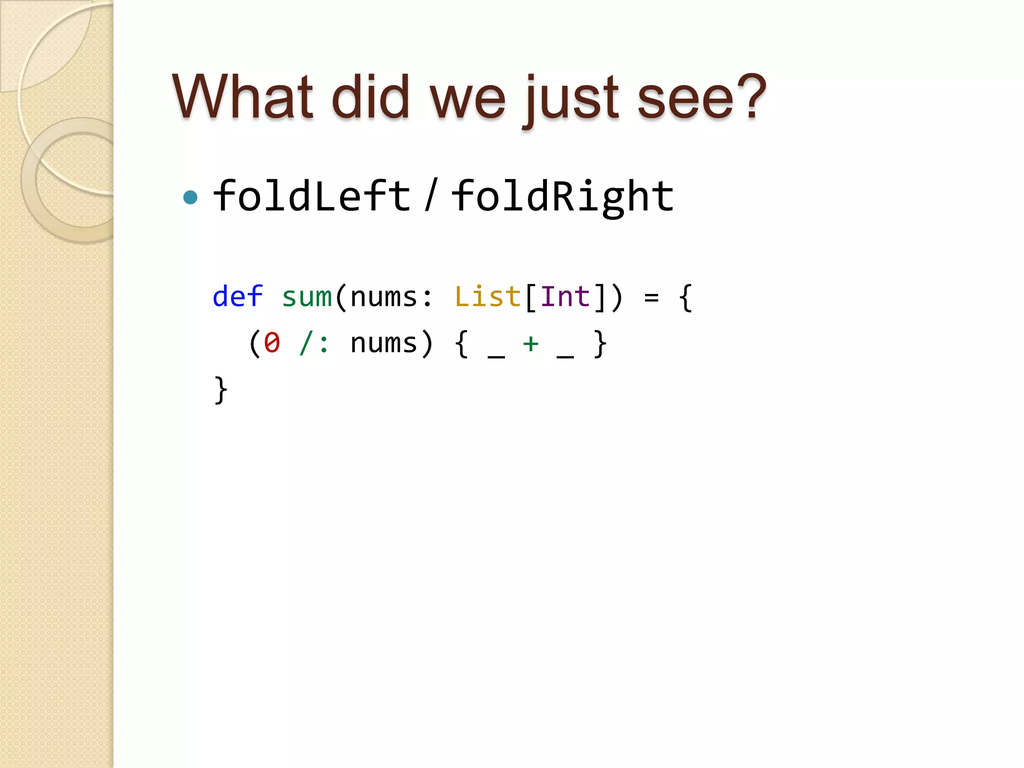 Practically Functional