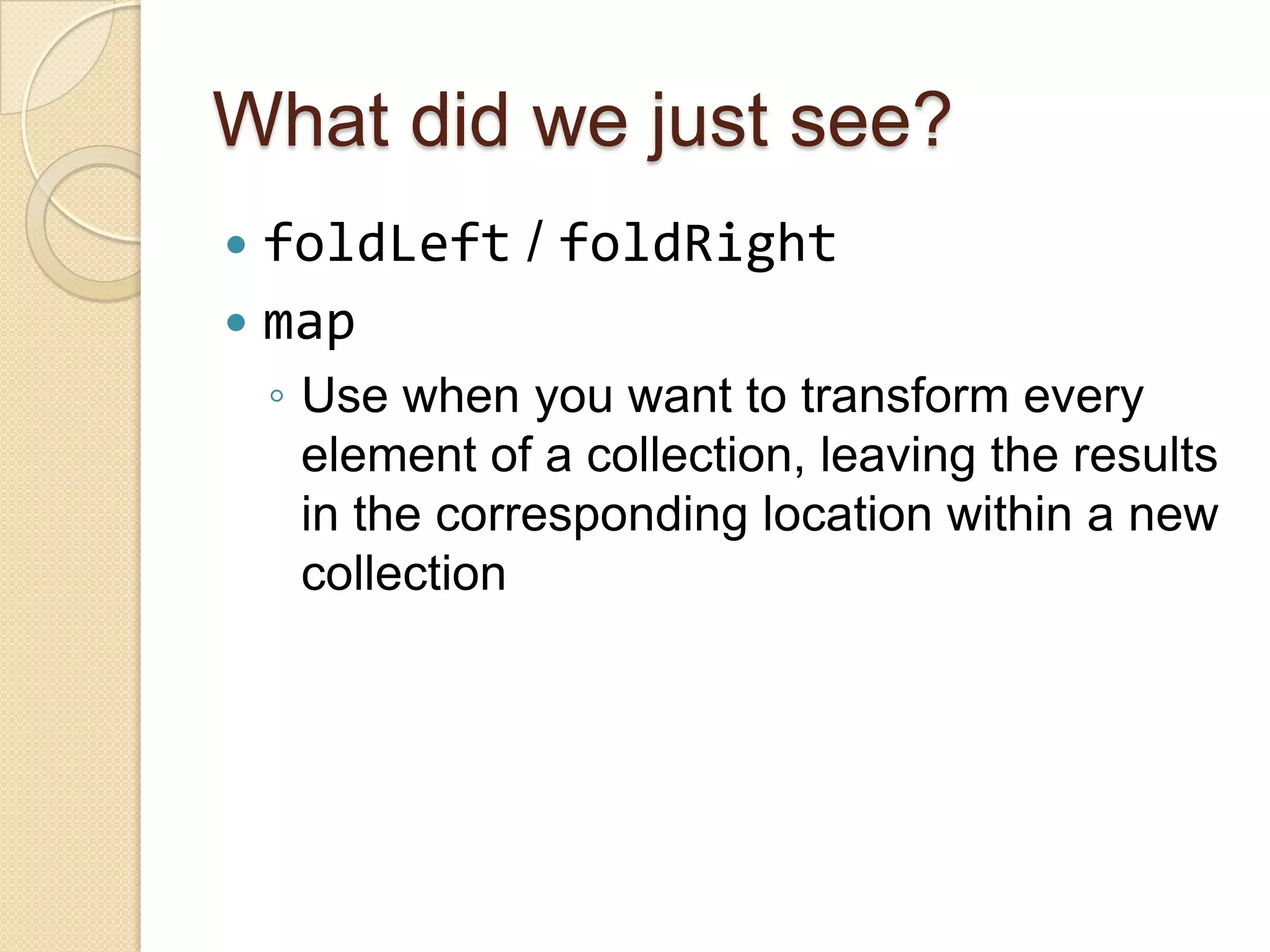 Practically Functional