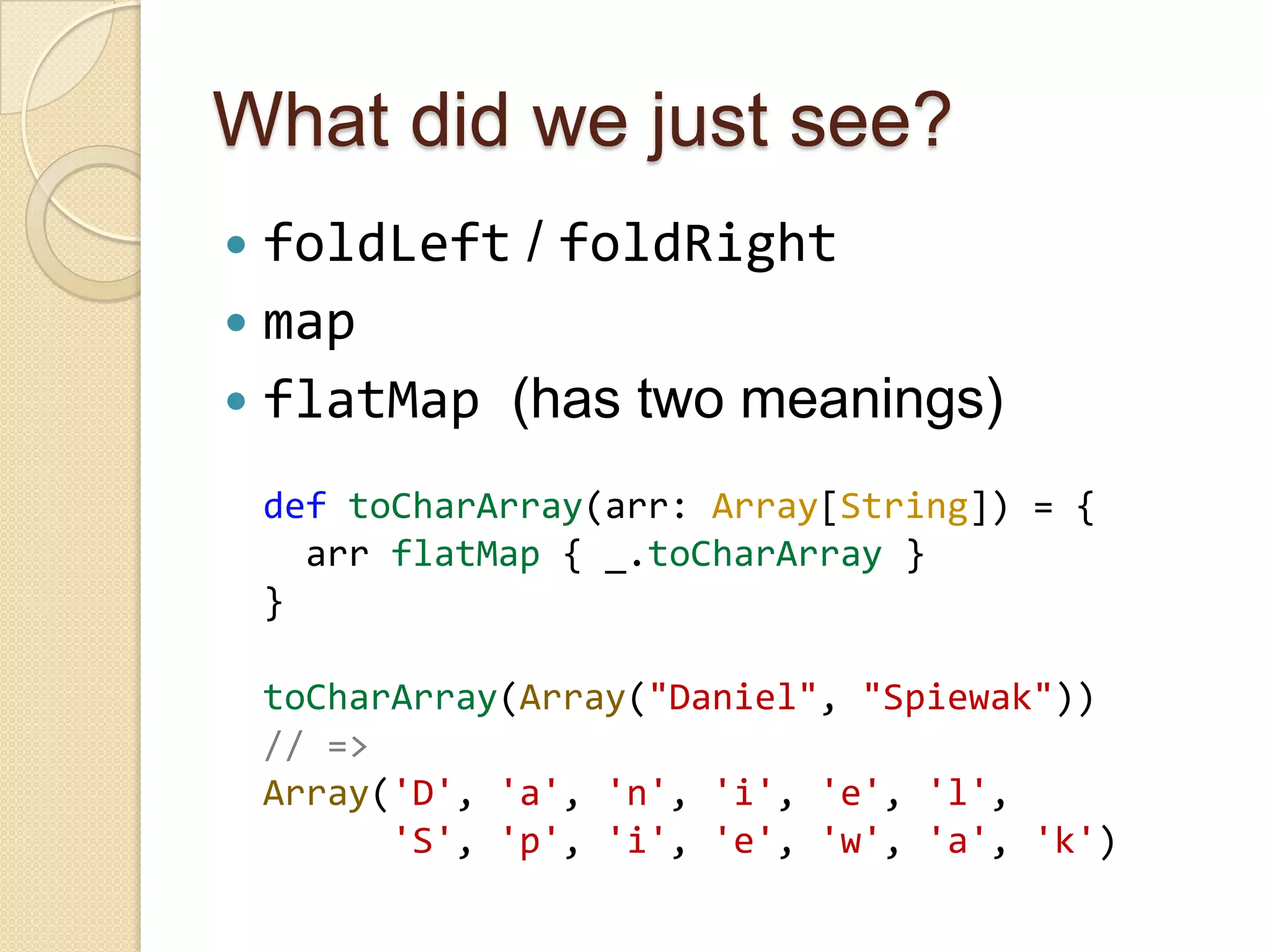 Practically Functional