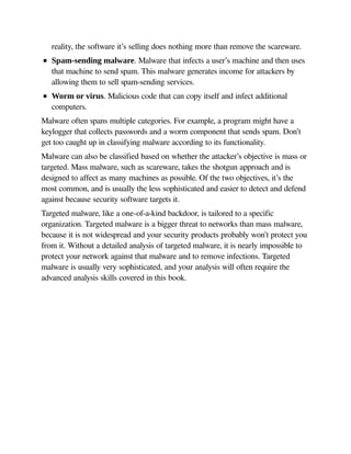 Practical Malware Analysis The Hands-On Guide to Dissecting Malicious ...