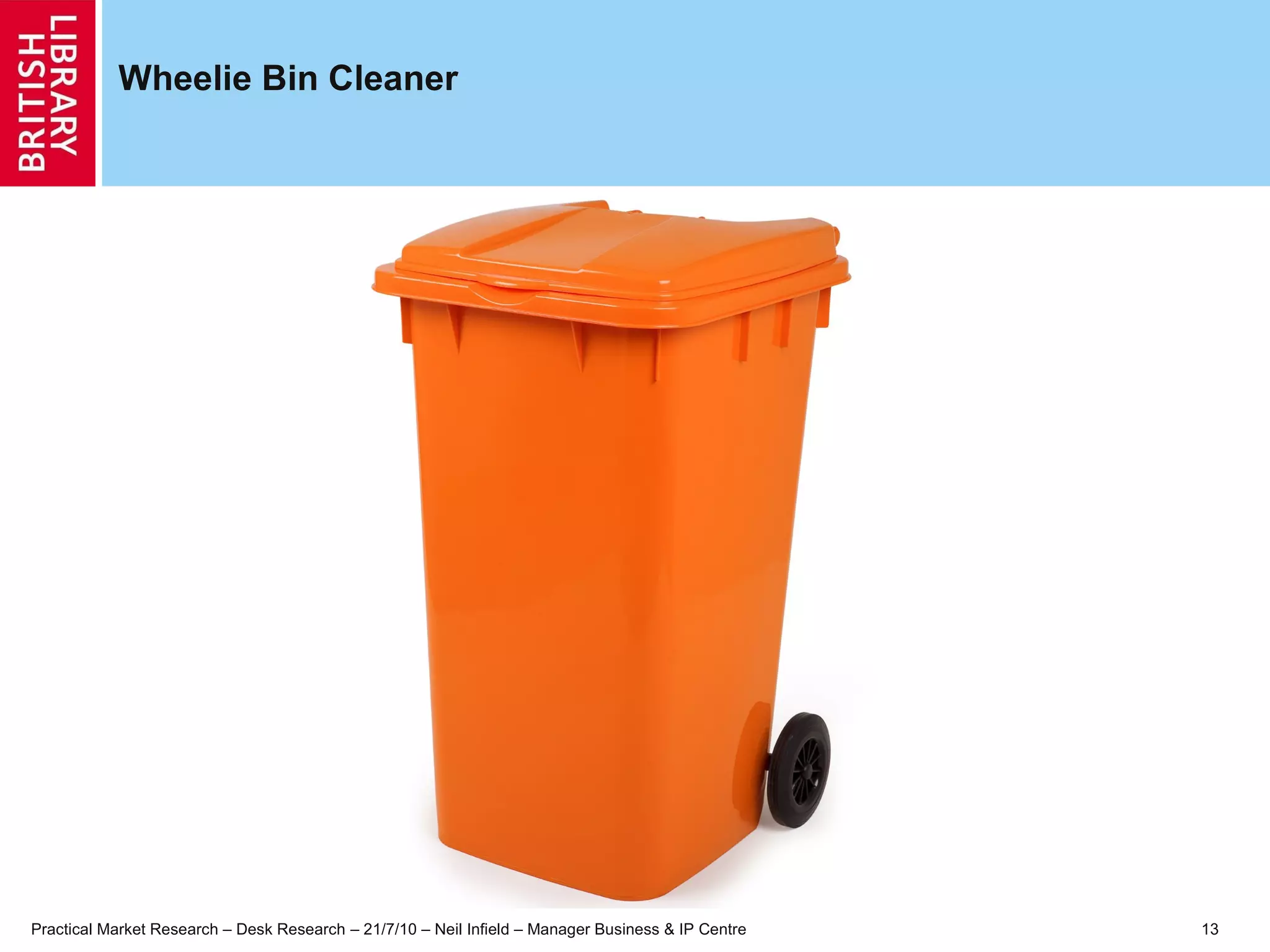 Wheelie Bin Cleaner 