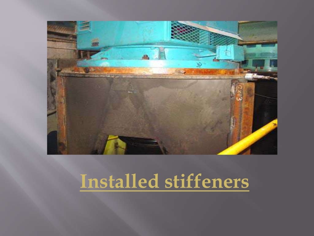 Practical methods for vibration control of industrial equipment