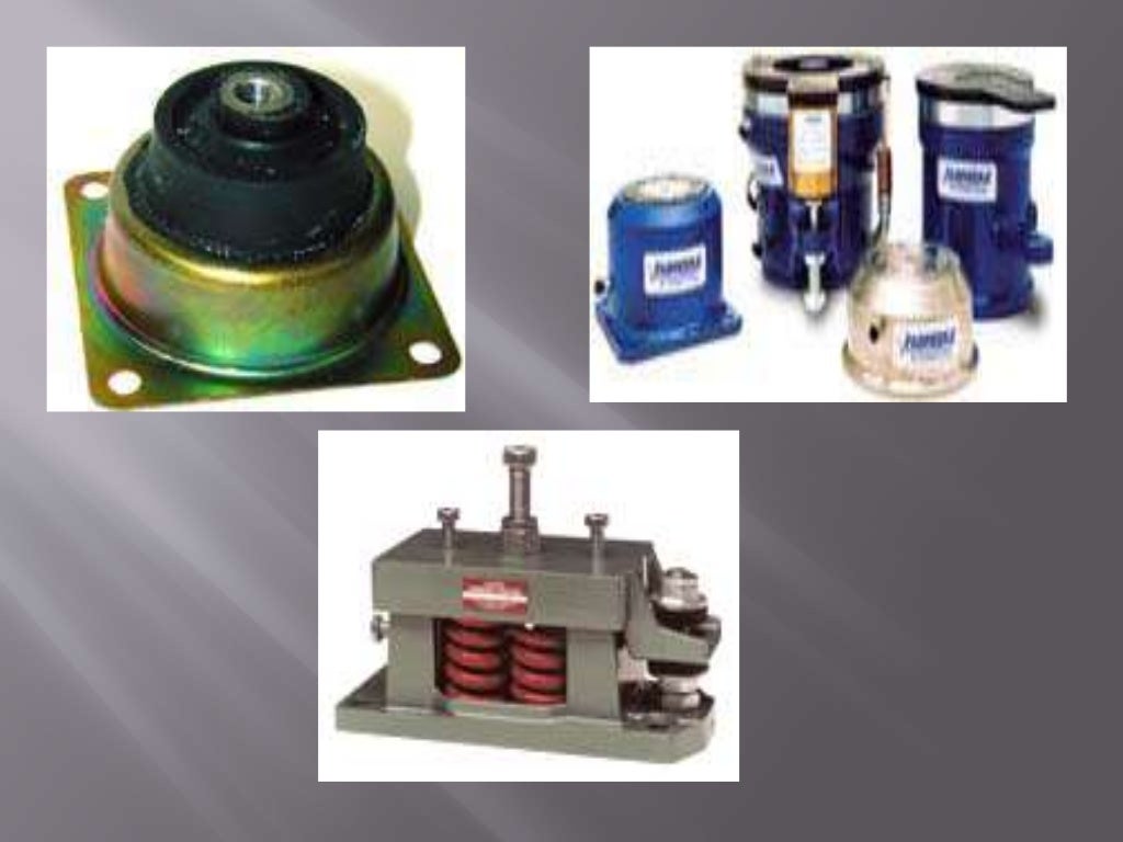 Practical methods for vibration control of industrial equipment