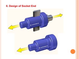 II. Design of Socket End
 