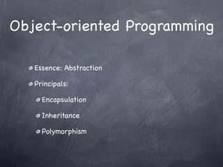 Practical OOP In Java | PPT