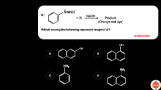 Q-
Which among the following represent reagent ‘A’?
JEE Main 2022
A B
C D
 