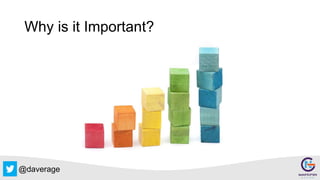 @daverage
Why is it Important?
 