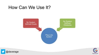 @daverage
How Can We Use It?
 