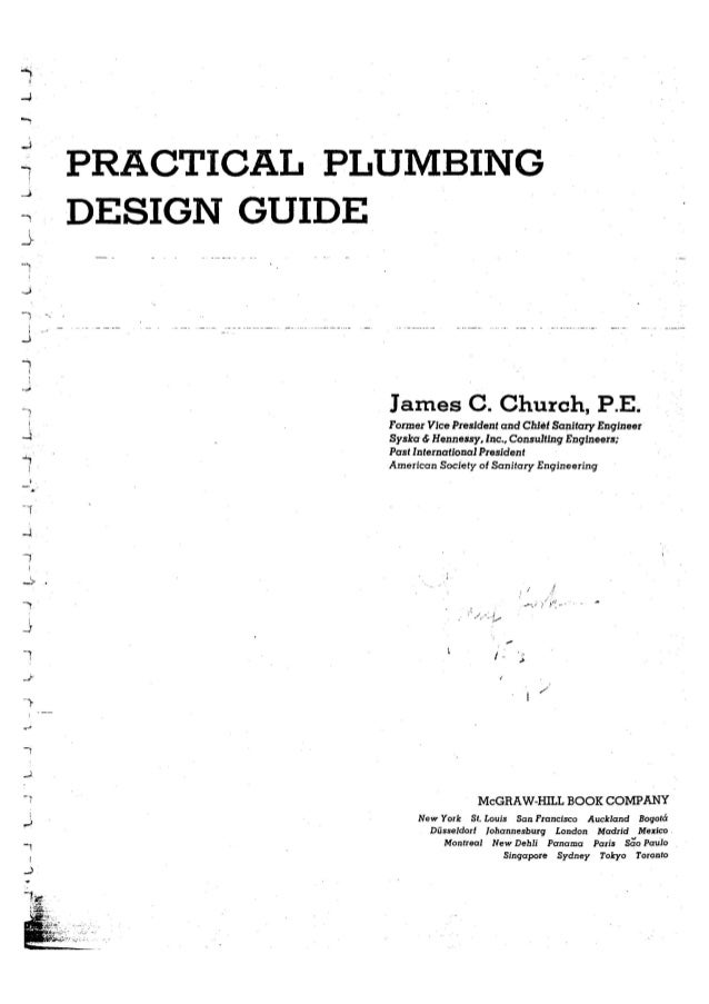 Practical Plumbing Design Guide Practical Plumbing Design Guide