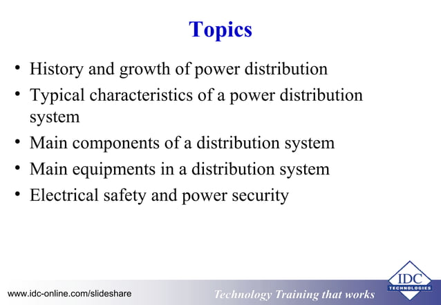 Practical Power Distribution PPT
