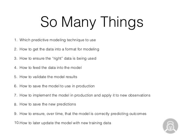 predictive modeling examples python