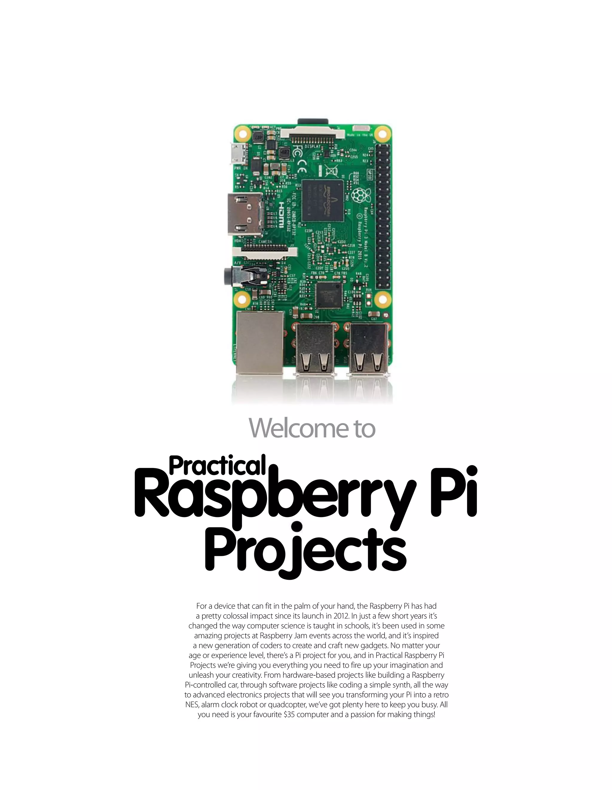 Raspberry pi: Proyectos prácticos de raspberry pi por publicación de ...