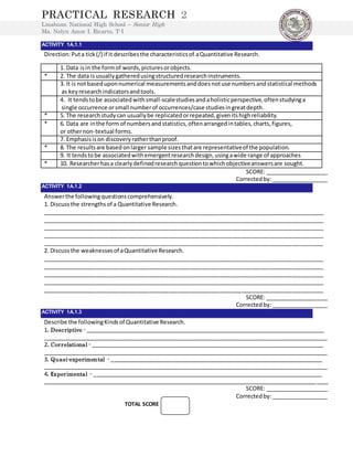 Practical research 2 | DOCX