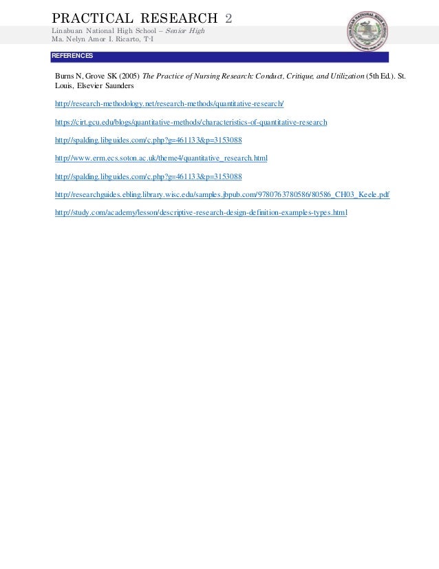 Practical Research 2