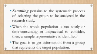 Sampling In Pr2 Types Practical Research 2 Q1 CHAPTER 3 Research Methodology.pptx