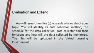 Practical Research II (Planning of Data Collection Procedure) | PPTX