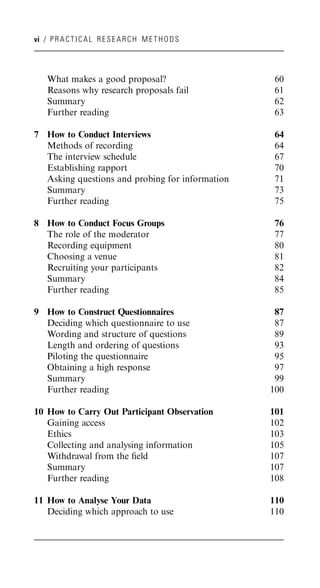 Practical research methods_dawson_2002 | PDF