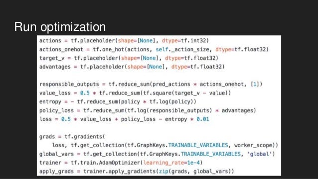 policy gradient tensorflow