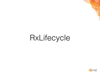 RxLifecycle
 