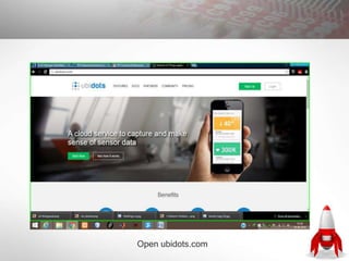 Open ubidots.com
 