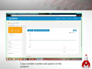 Copy variable number and paste it in the
program
 