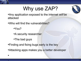 Practical Security Testing for Developers using OWASP ZAP at Dot Net ...