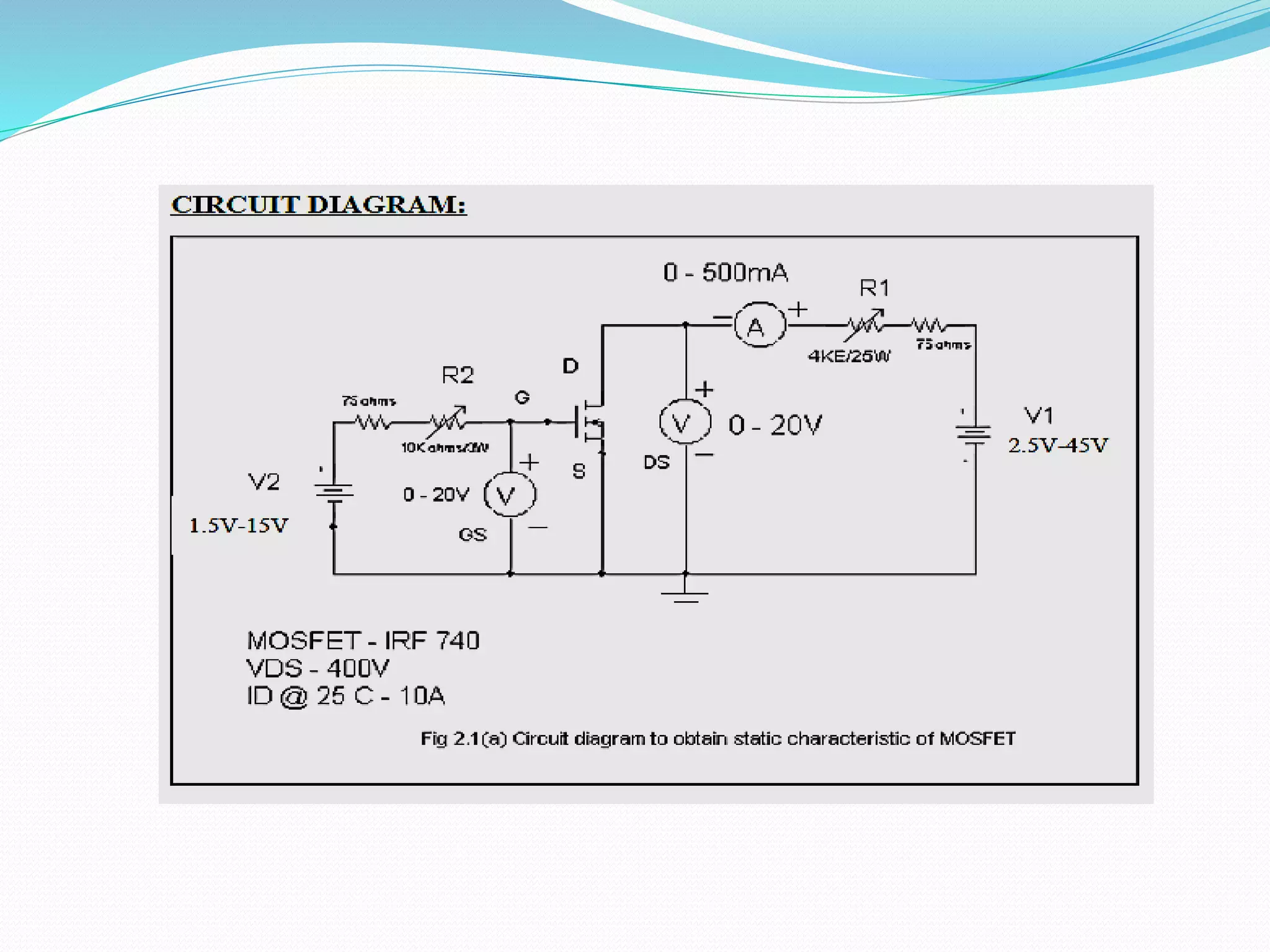 Practical setup of power electronics lab power semicondutor devices ...