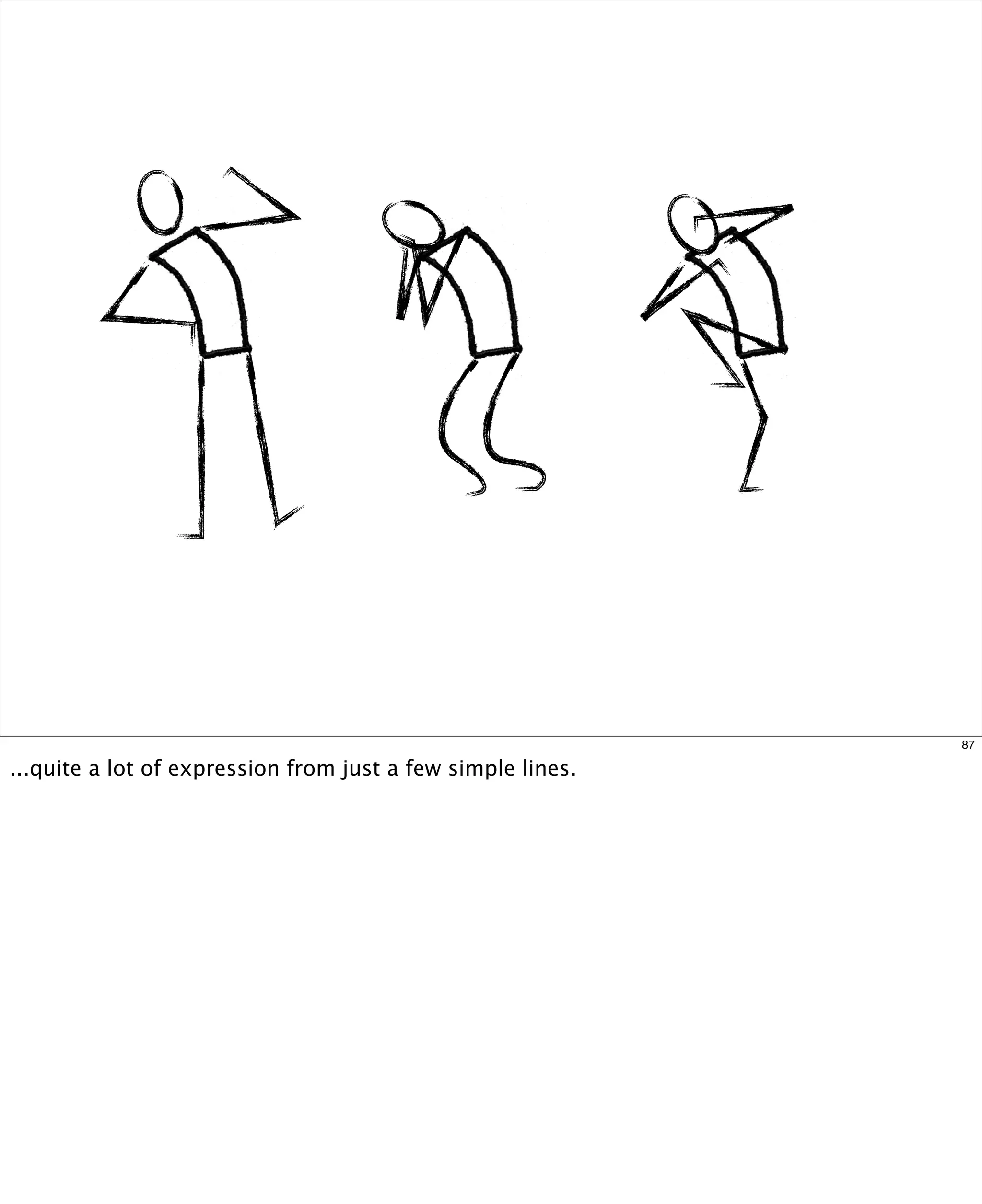 87

...quite a lot of expression from just a few simple lines.

 