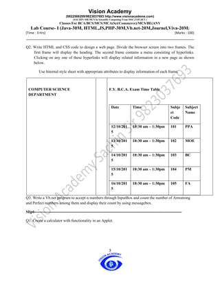 Practical slip vision_acadmey_sachinsir_9822506209 | PDF