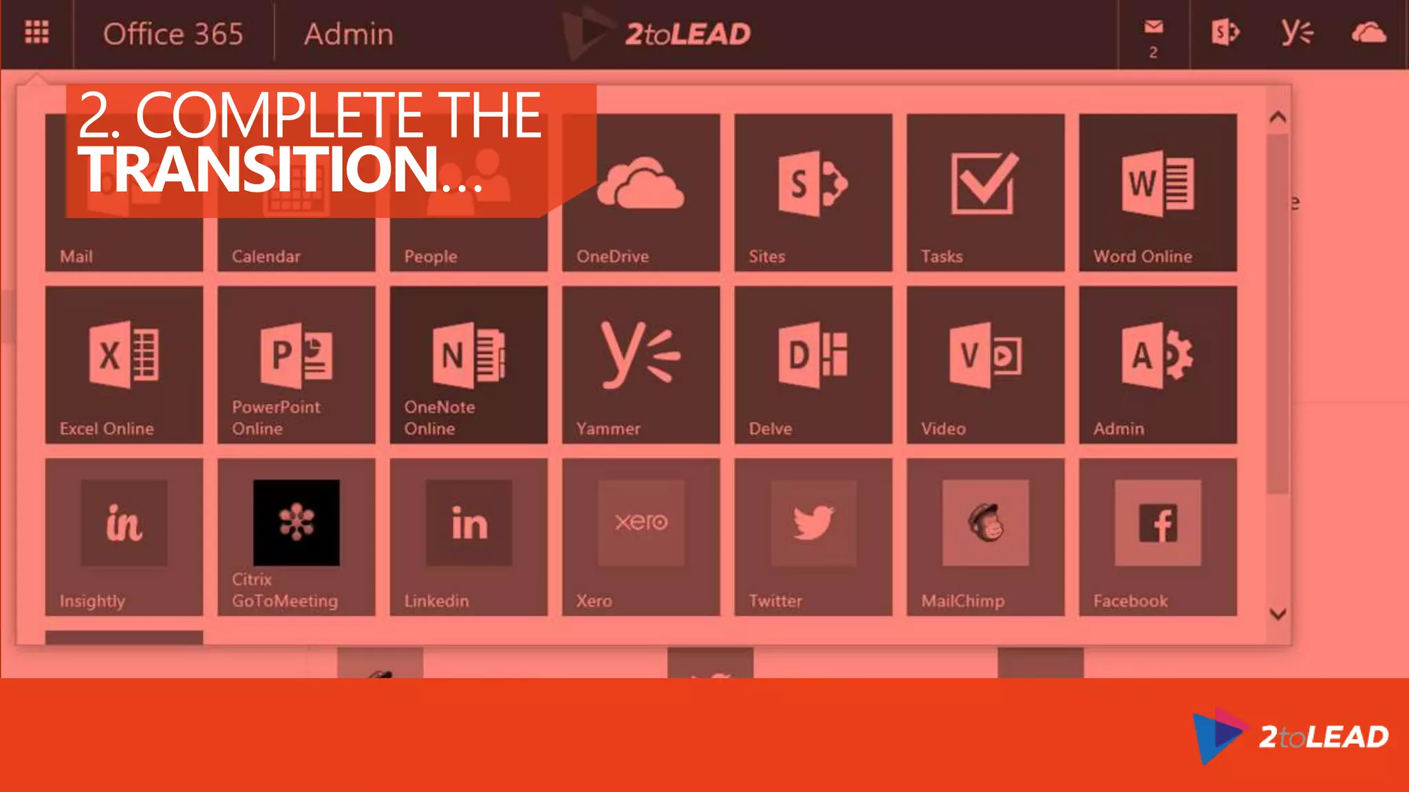 PRACTICAL STRATEGIES TO
INCREASE ADOPTION
1.Have S.M.A.R.T Objectives
2.Complete The Transition
3.Provide Effective Support
4.Plan For Adoption
5.Measure Adoption
6.Drive Awareness & Interest
7.Guide Understanding
8.Coach & Find Champions
9.Elicit & Capture Feedback
10.Integrate & Build Solutions
 