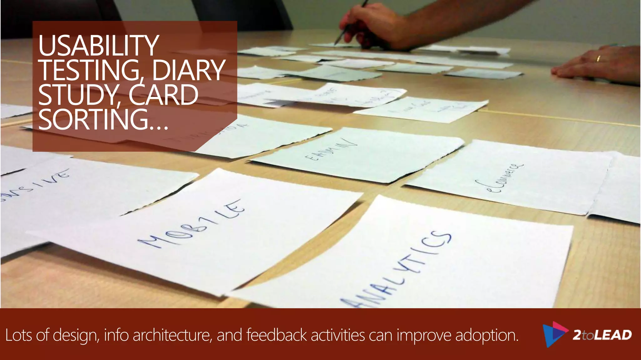 SURVEYS,
POLLS &
FEEDBACK…
When you collect info ensure you share the results, actions & result changes.
 