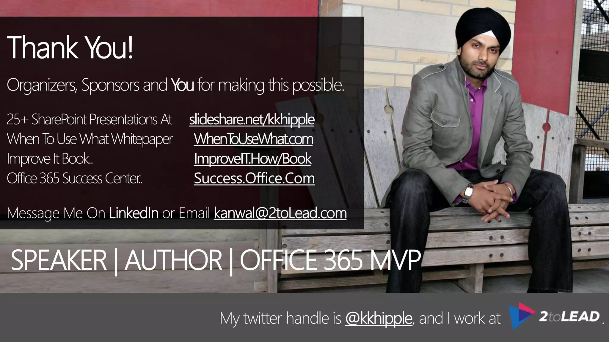 PRACTICAL STRATEGIES TO
INCREASE ADOPTION
1.Have S.M.A.R.T Objectives
2.Embrace The Office 365 Suite
3.Policies, Guidance & Scale
4.Invest In Adoption
5.Share Usage Information
6.Drive More Awareness
7.Guide Better Usage
8.Continue Engaging Champs
9.Engage Users For Feedback
10.Office 365 Is A Platform
 
