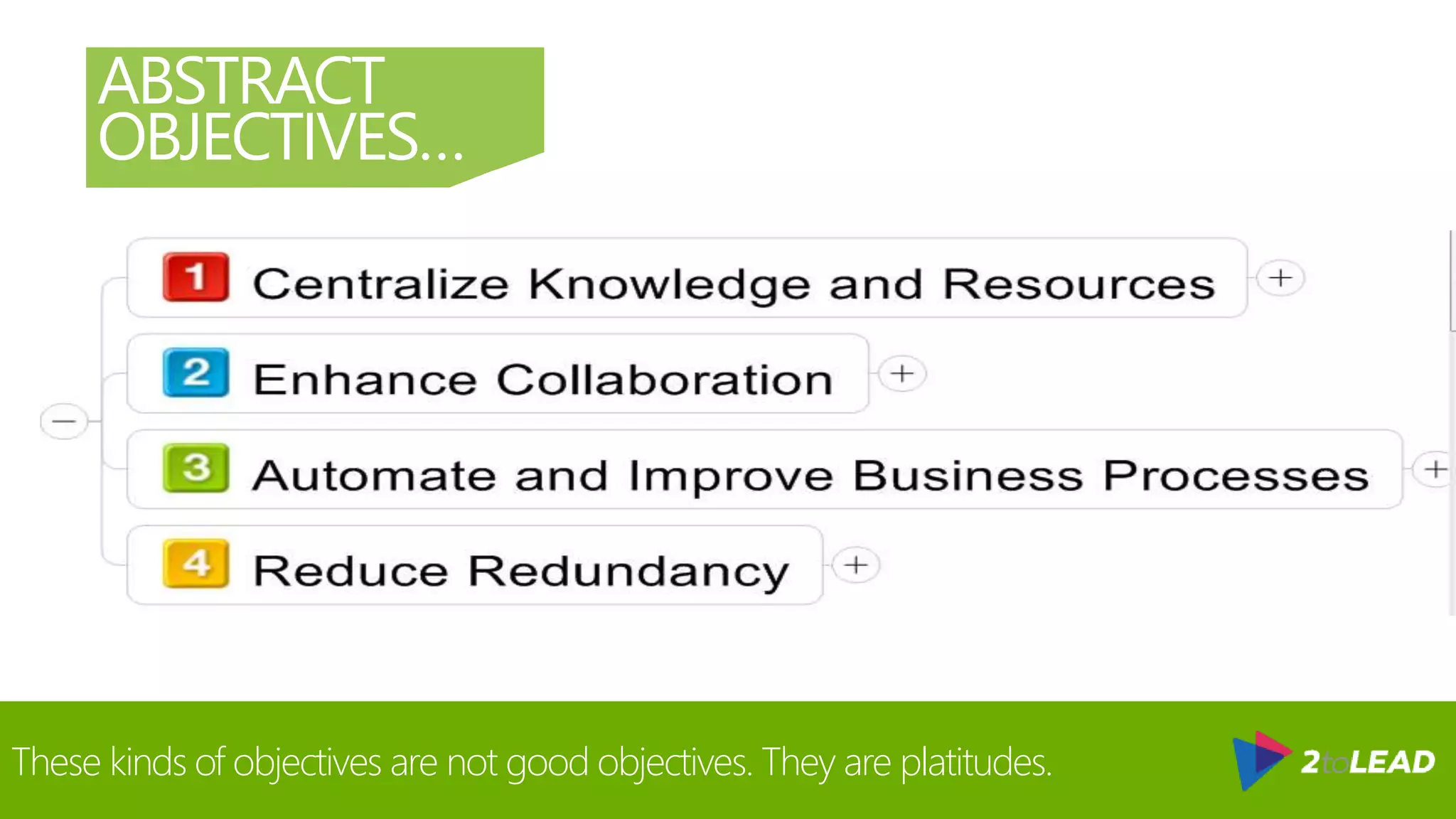 1. IMPACT
BUSINESS
OBJECTIVES…
 