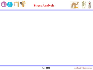 Nov 2016
Stress Analysis
 