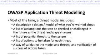 Practical Threat Analysis – Martin Russ