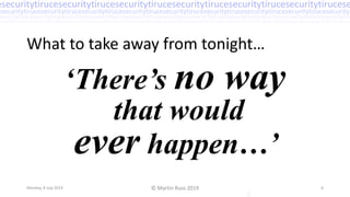 Practical Threat Analysis – Martin Russ