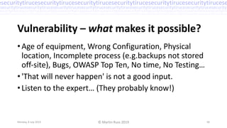 Practical Threat Analysis – Martin Russ