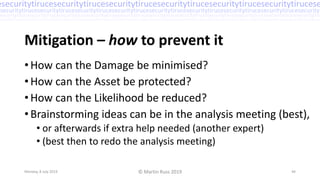 Practical Threat Analysis – Martin Russ