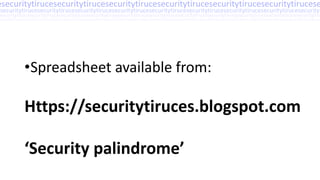 Practical Threat Analysis – Martin Russ