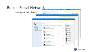 Build a Social Network
Leverage Activity Feeds
 