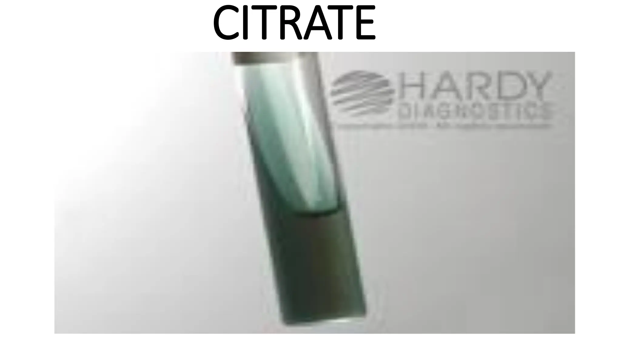 CITRATE
 