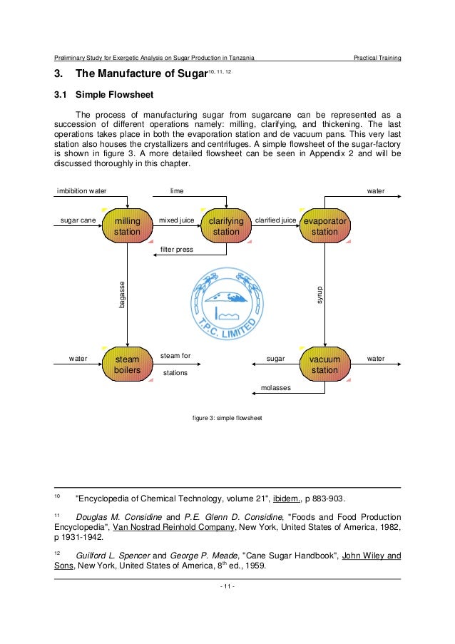 preliminary study for exergetic analysis on sugar production in tanza 17