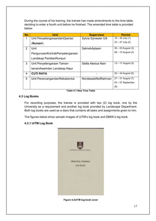 Practical training report | DOCX