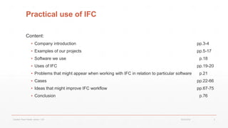 Practical use of IFC | PDF